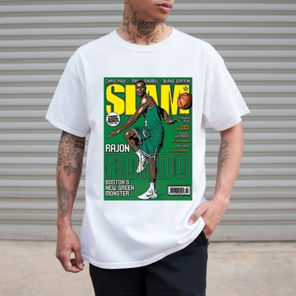 Jason 'White Chocolate' Williams Kings NBA Slam Inspired T-Shirt